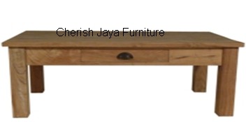 Code: SJAT 036 Name: Simplicity Coffee Table 2 drawers Size: W=120 x D=75 x H=45 cm Leg=10 cm Size: W=140 x D=80 x H=45 cm Leg=10 cm Wood: Solid Teakwood